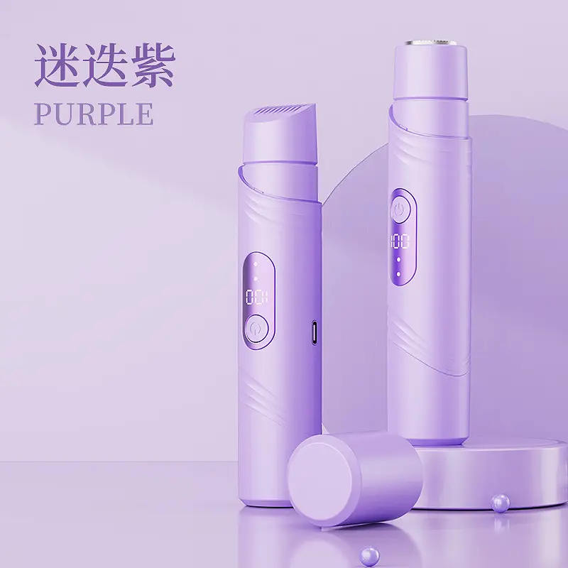 Cross-Border Household Women's Hair Removal Device, Dual-Head Electric Hair Removal Device, Private Area Hair Trimmer, Shaver, Full Body Hair Removal Device