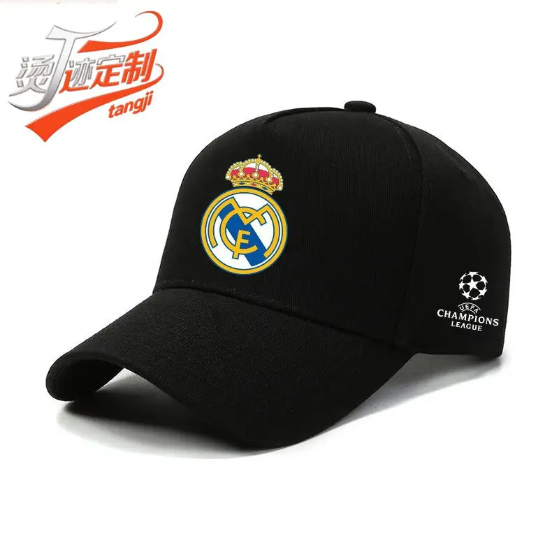 Juventus Black Baseball Cap with Champions League Logo - Image 10