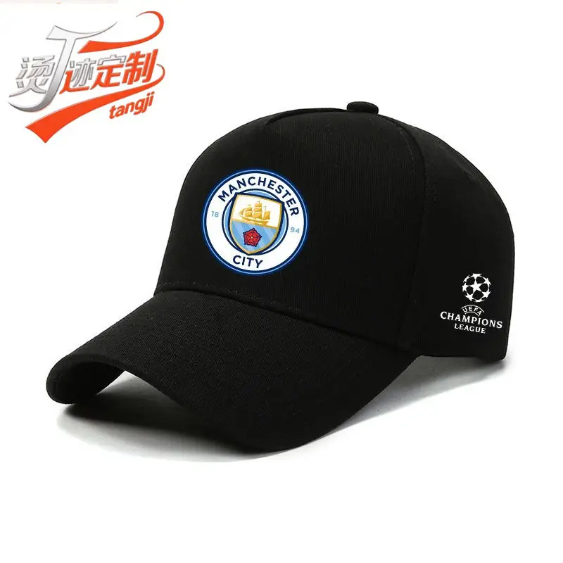 Juventus Black Baseball Cap with Champions League Logo - Image 2