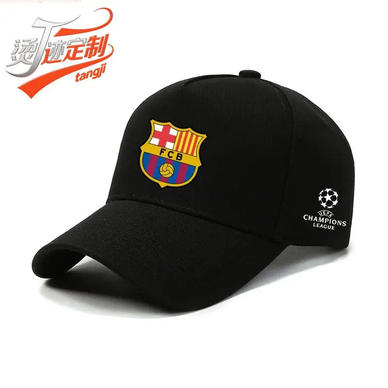 Juventus Black Baseball Cap with Champions League Logo - Image 7