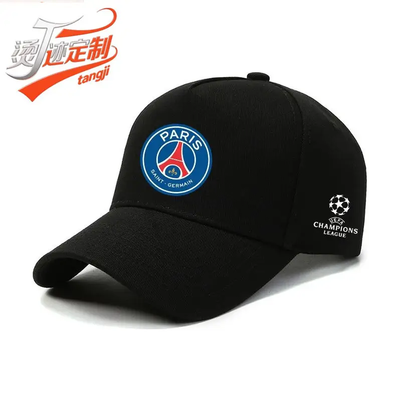 Juventus Black Baseball Cap with Champions League Logo - Image 8