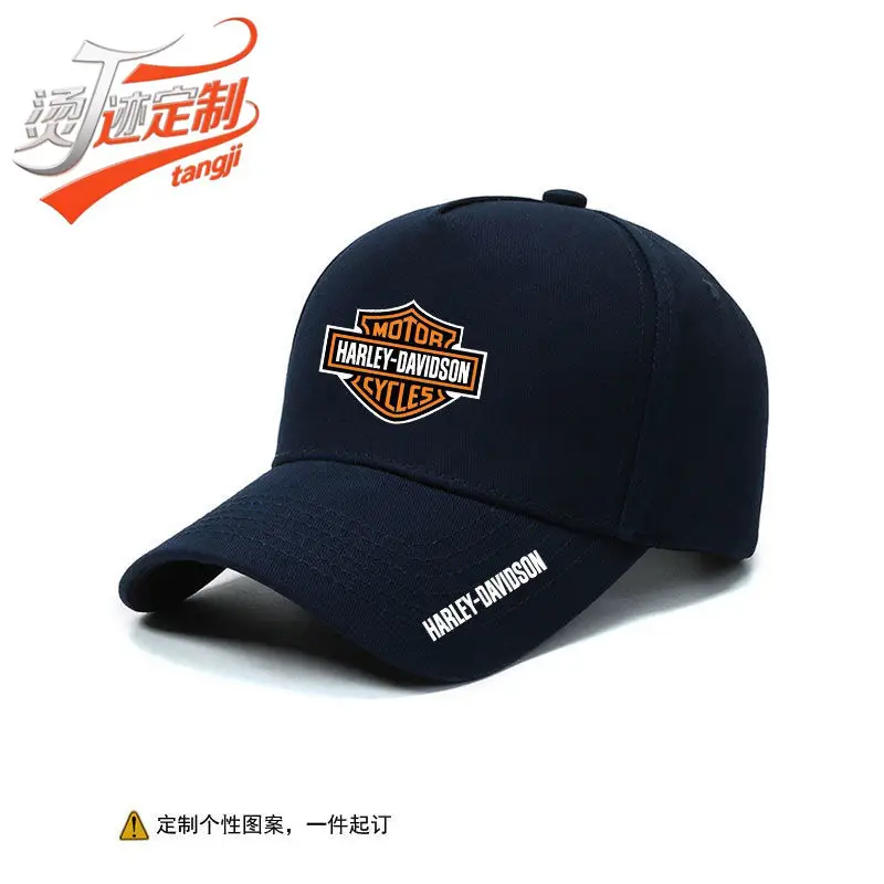 Harley Motorcycle Yellow Baseball Cap - Image 5