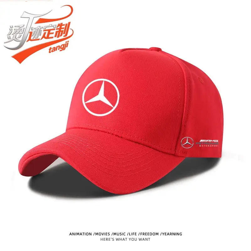 Mercedes Logo Baseball Cap for Men Black - Image 4