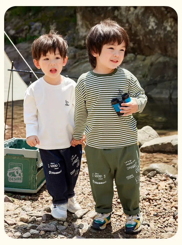 Dudu Baby Long Sleeve T-Shirt White Infant Base Layer — feature 31
