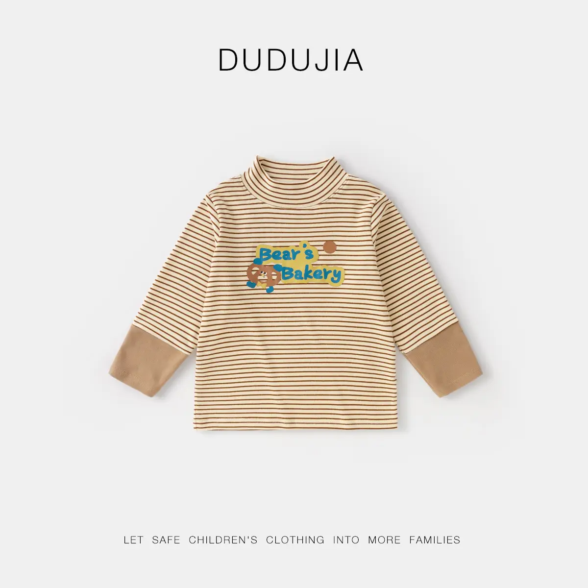 Dudu Baby Long Sleeve T-Shirt White Infant Base Layer - Image 4