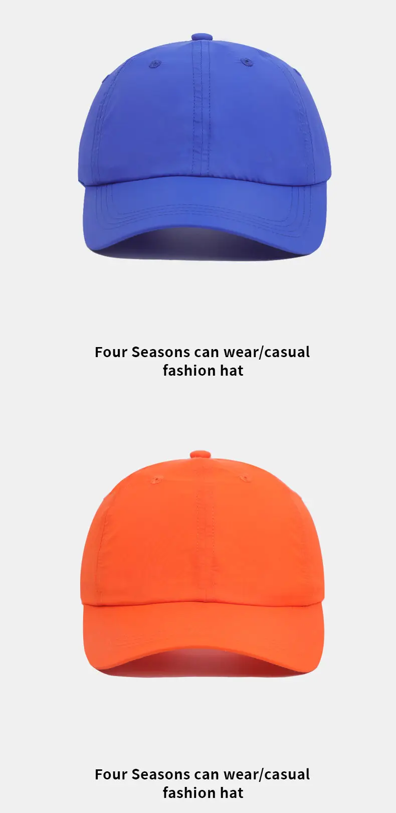 Women's Adjustable Beige Baseball Cap with Woven Strap — feature 16