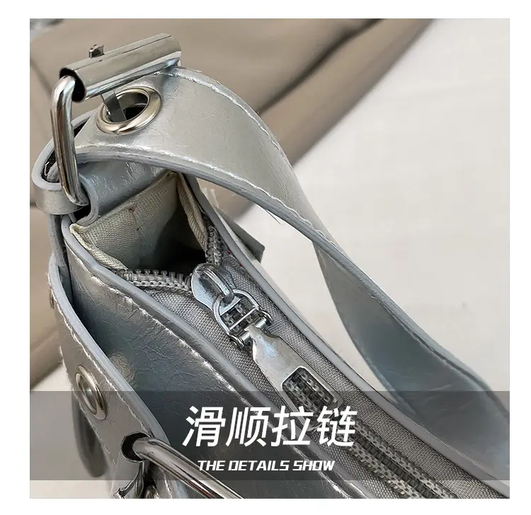2025 Trendy White Belt Buckle Shoulder Bag — feature 6