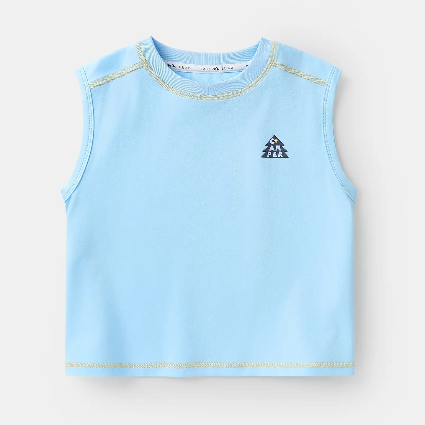 Sleeveless T-Shirt for Boys Navy Blue 2025 - Image 2