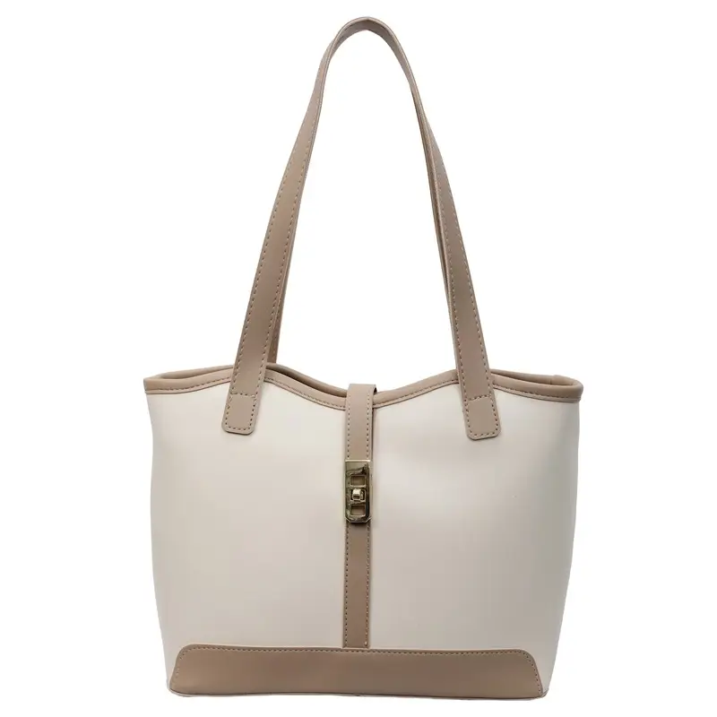 Women's Large Capacity Tan Shoulder Bag 2025 - Image 7