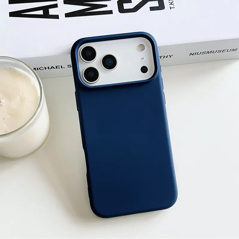 Apple iPhone 17 Pro Max Magnetic Phone Case Purple Silicone - Image 7