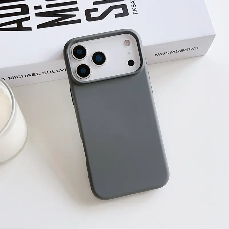 Apple iPhone 17 Pro Max Magnetic Phone Case Purple Silicone - Image 8