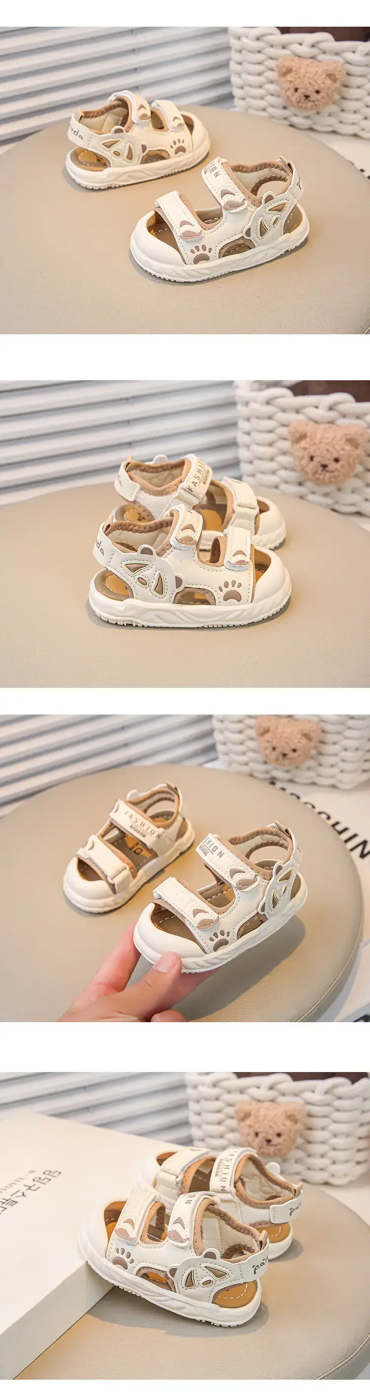 2025 Baby Sandals Soft Soled Cartoon Toe Non-Slip — feature 4