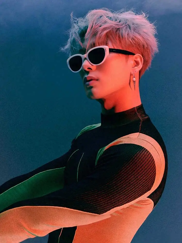 Men's Black Cat-Eye Anti-UV Sunglasses — feature 7