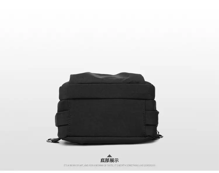 2025 New Grey Unisex Shoulder Backpack Travel Chest Bag — feature 26