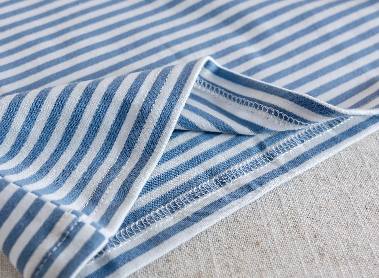 Boys Striped Cartoon T-Shirt Blue White 2025 — feature 9