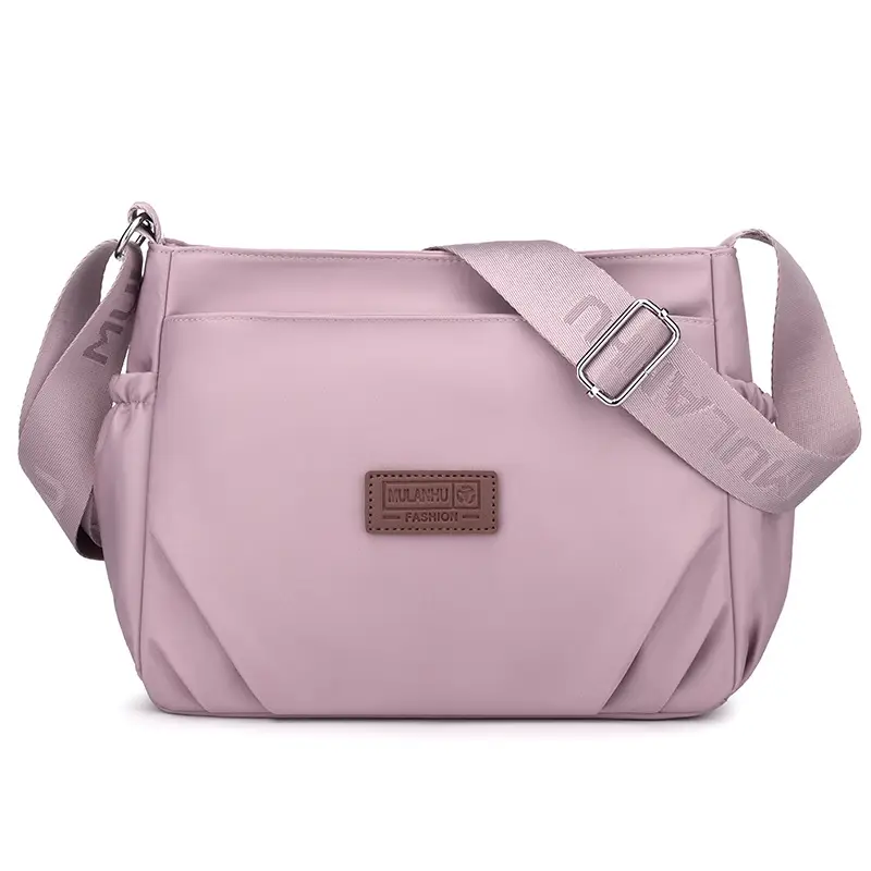 Oxford Cloth Crossbody Bag for Women Multi Layer Nylon Canvas Mother Bag - Image 3