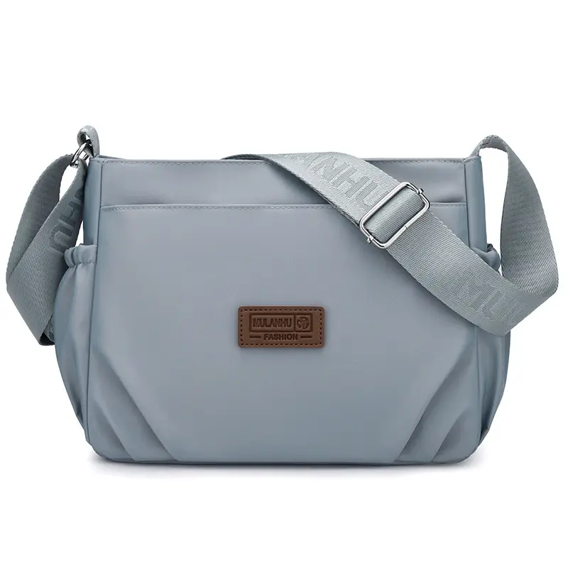 Oxford Cloth Crossbody Bag for Women Multi Layer Nylon Canvas Mother Bag - Image 4