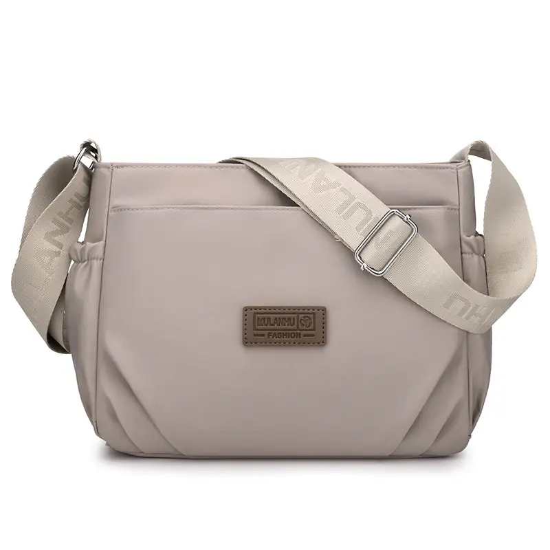 Oxford Cloth Crossbody Bag for Women Multi Layer Nylon Canvas Mother Bag - Image 5