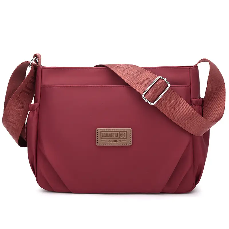 Oxford Cloth Crossbody Bag for Women Multi Layer Nylon Canvas Mother Bag - Image 6
