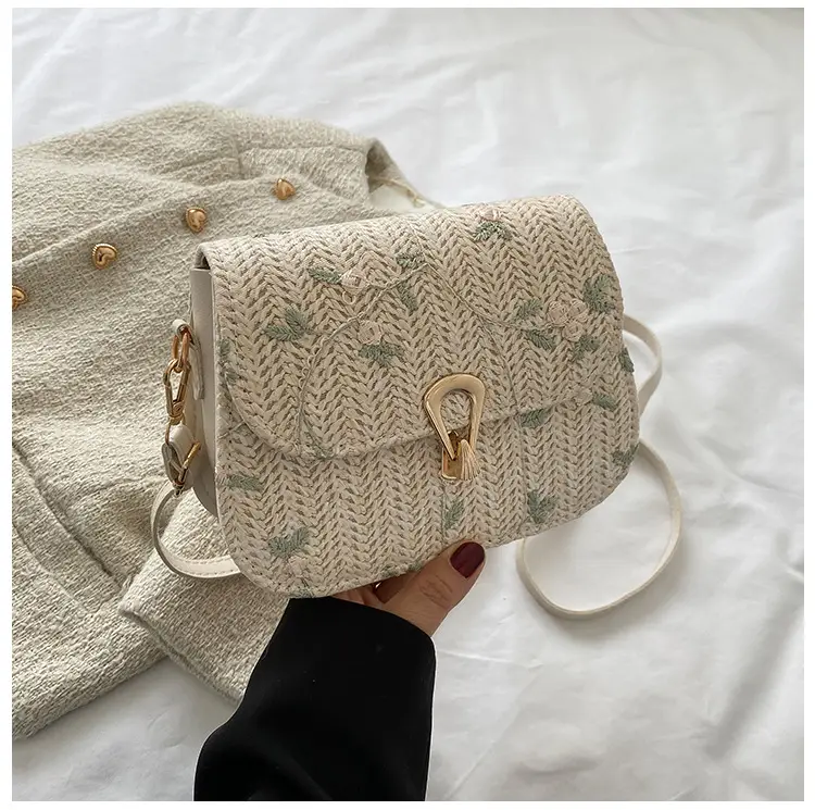 Lace Woven Straw Shoulder Bag for Women Summer 2024 β feature 24