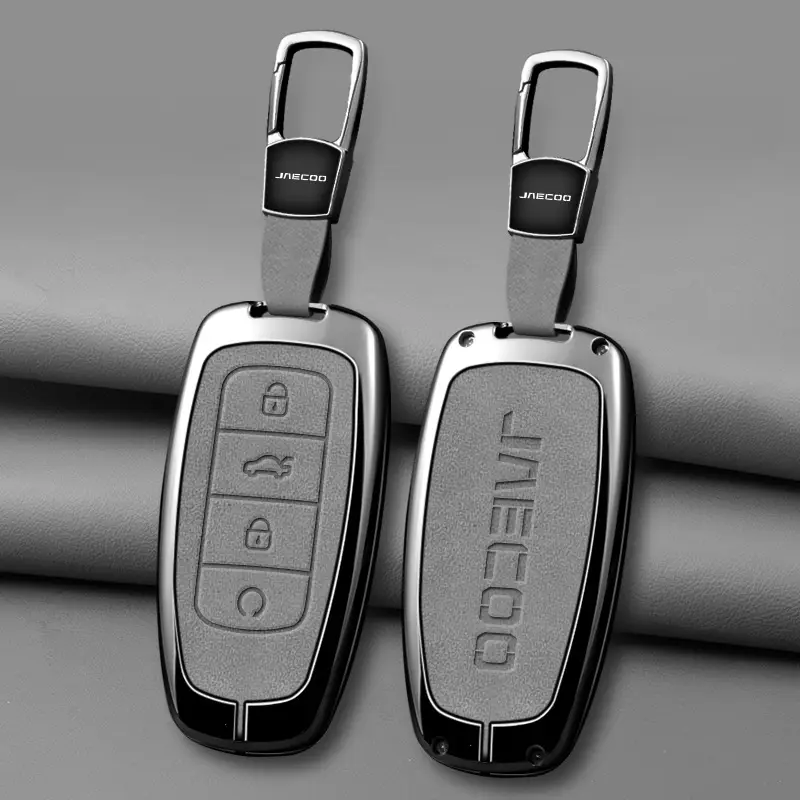 J7Plus Car Key with Leather Cover & Remote Control - Image 12