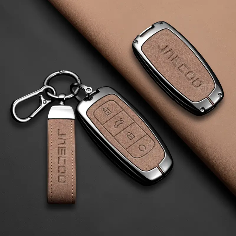 J7Plus Car Key with Leather Cover & Remote Control - Image 13