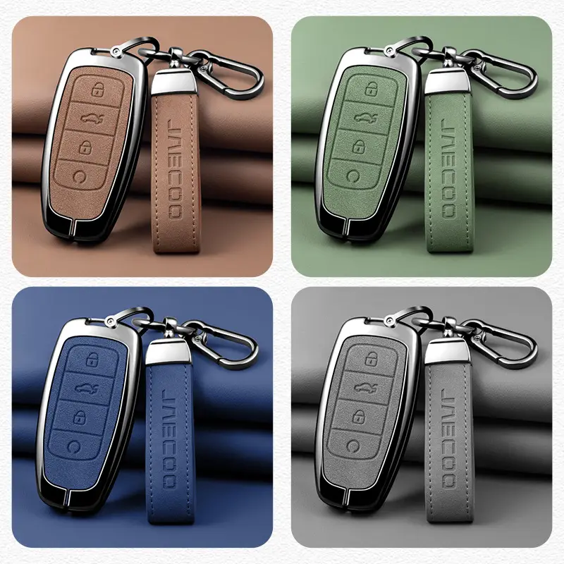 J7Plus Car Key with Leather Cover & Remote Control - Image 14