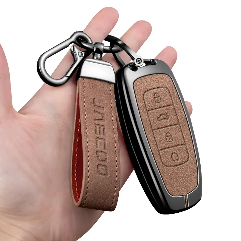 J7Plus Car Key with Leather Cover & Remote Control - Image 15