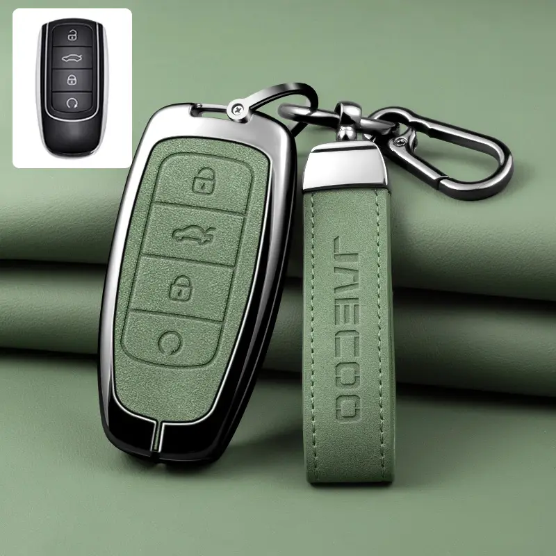 J7Plus Car Key with Leather Cover & Remote Control - Image 6