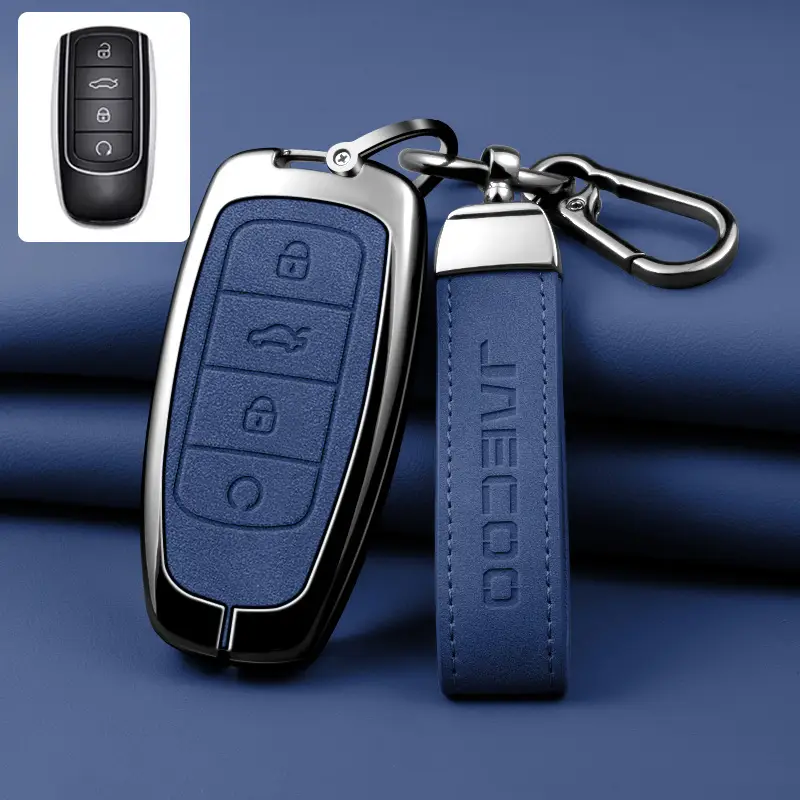J7Plus Car Key with Leather Cover & Remote Control - Image 9