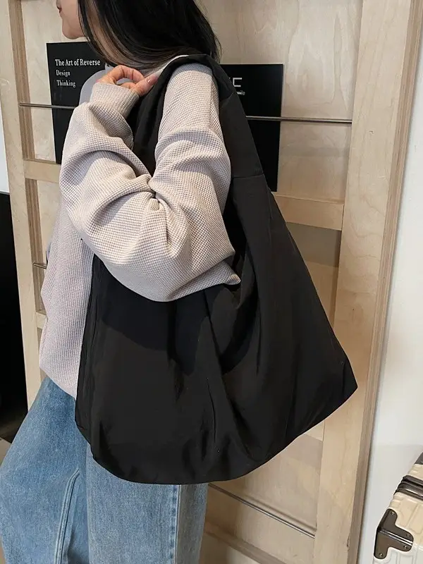 Women's Yellow Canvas Shoulder Bag 2025 - Image 6