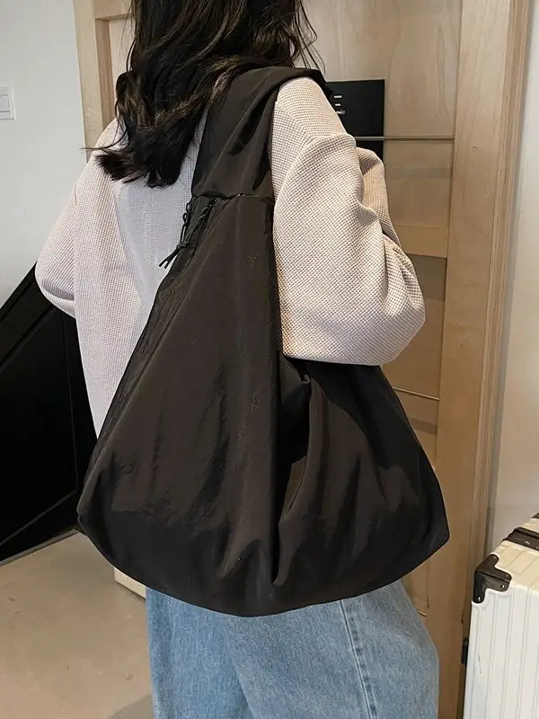 Women's Yellow Canvas Shoulder Bag 2025 - Image 8