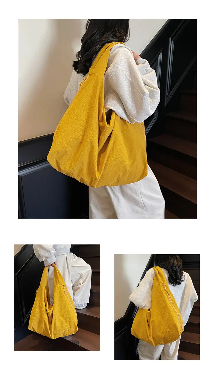 Women's Yellow Canvas Shoulder Bag 2025 — feature 10
