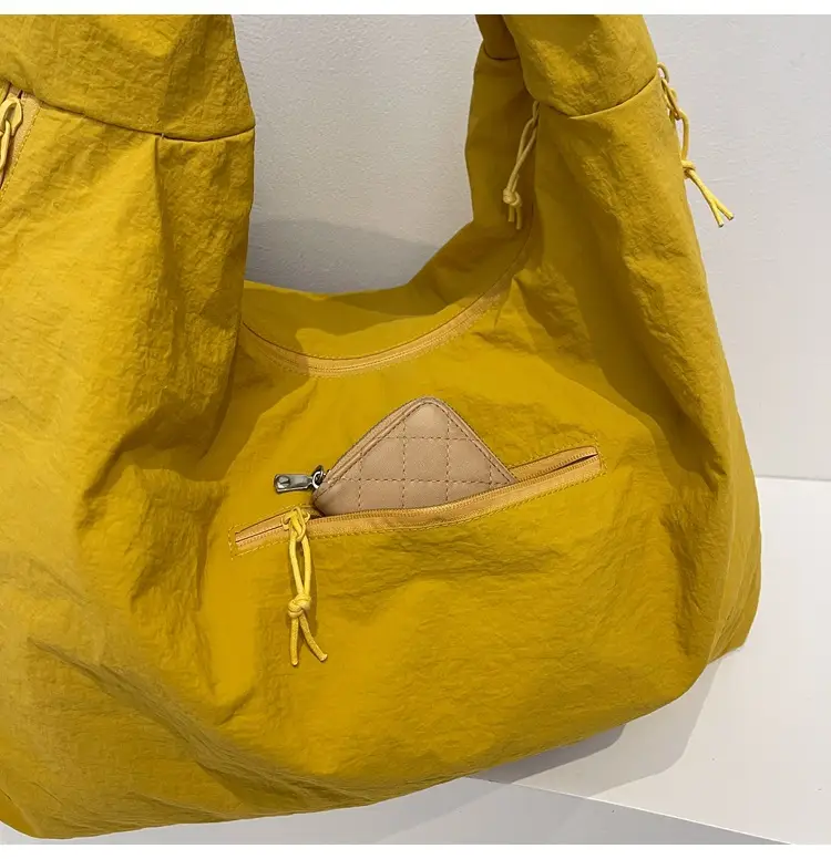 Women's Yellow Canvas Shoulder Bag 2025 — feature 21