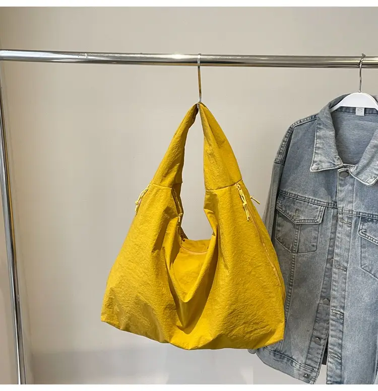 Women's Yellow Canvas Shoulder Bag 2025 — feature 27