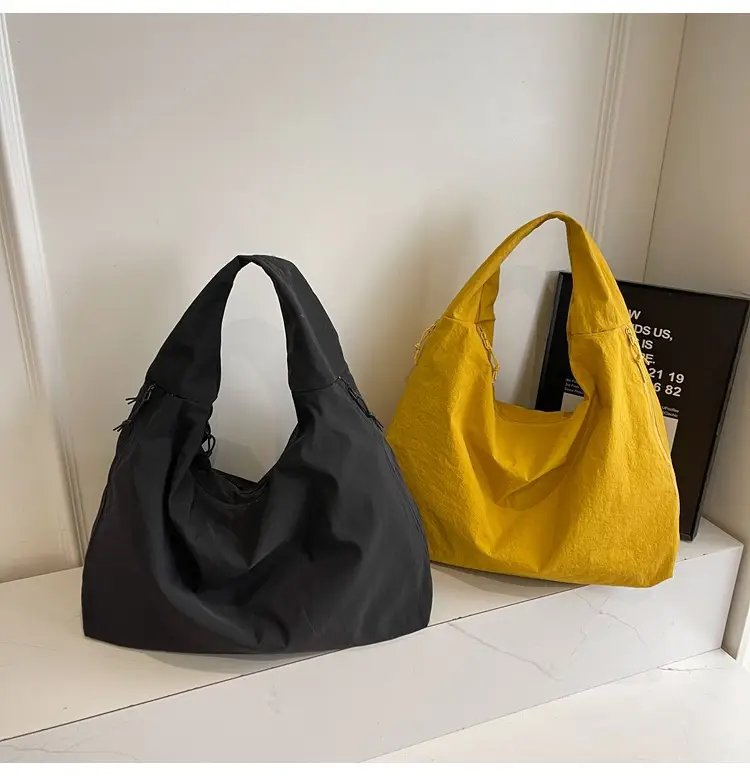 Women's Yellow Canvas Shoulder Bag 2025 — feature 29