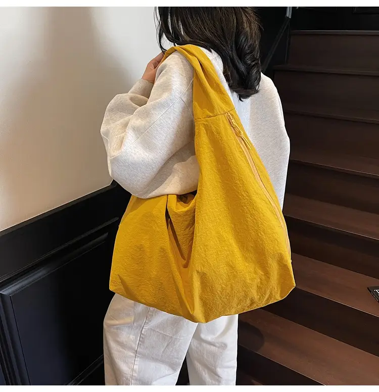 Women's Yellow Canvas Shoulder Bag 2025 — feature 37