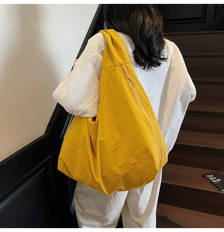 Women's Yellow Canvas Shoulder Bag 2025 — feature 49