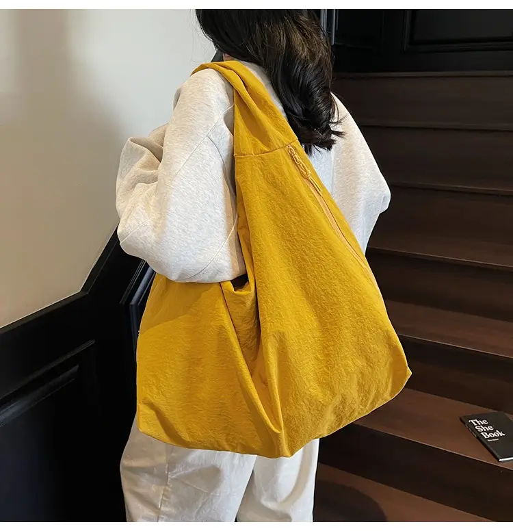 Women's Yellow Canvas Shoulder Bag 2025 — feature 50