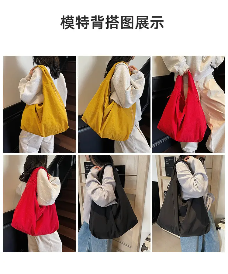 Women's Yellow Canvas Shoulder Bag 2025 — feature 9