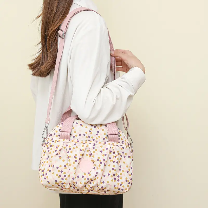Printed Floral Crossbody Bag for Women Blue - Image 12