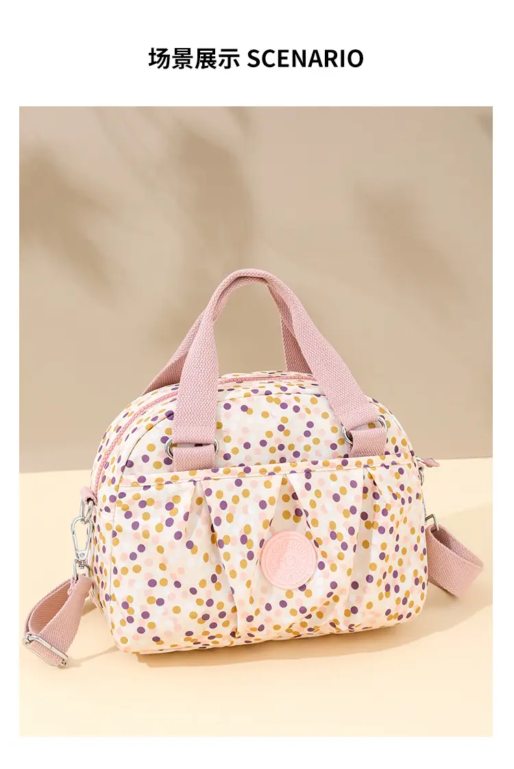 Printed Floral Crossbody Bag for Women Blue — feature 14
