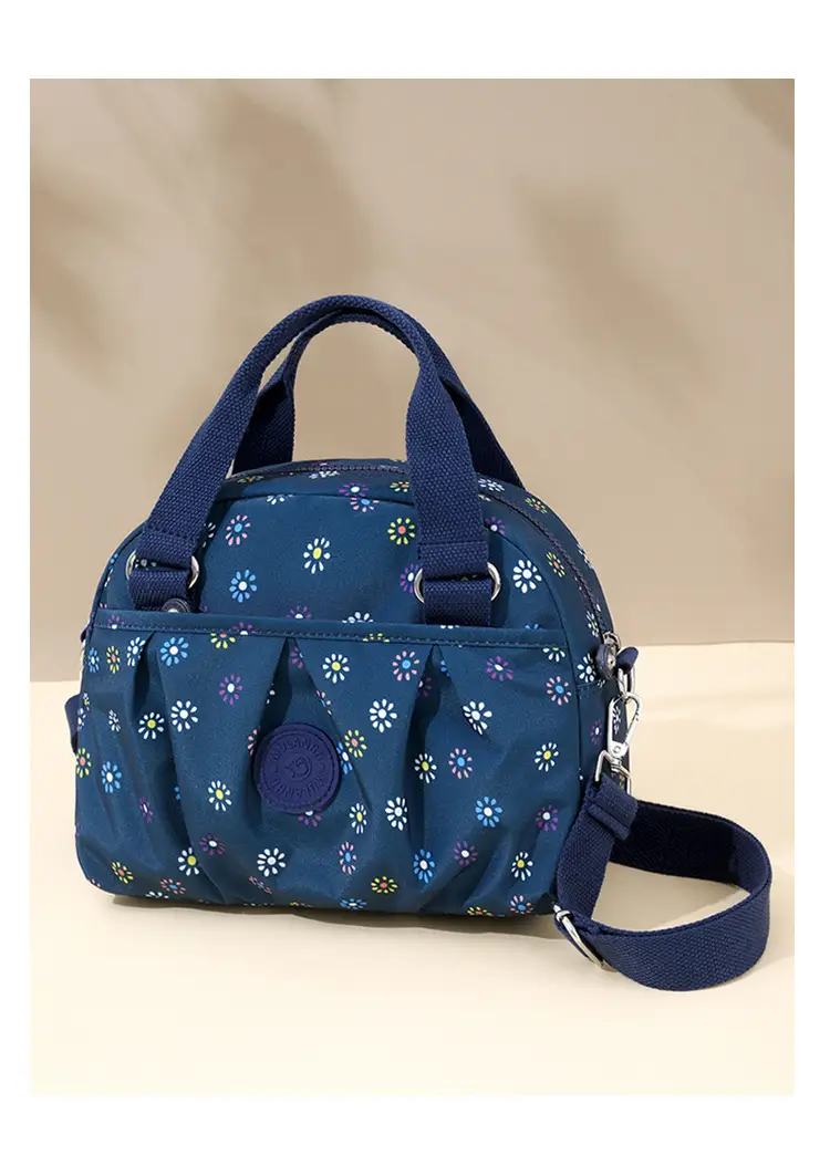 Printed Floral Crossbody Bag for Women Blue — feature 18