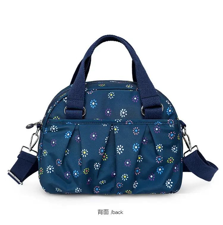 Printed Floral Crossbody Bag for Women Blue — feature 23