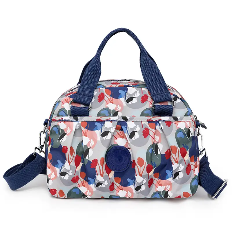 Printed Floral Crossbody Bag for Women Blue - Image 5