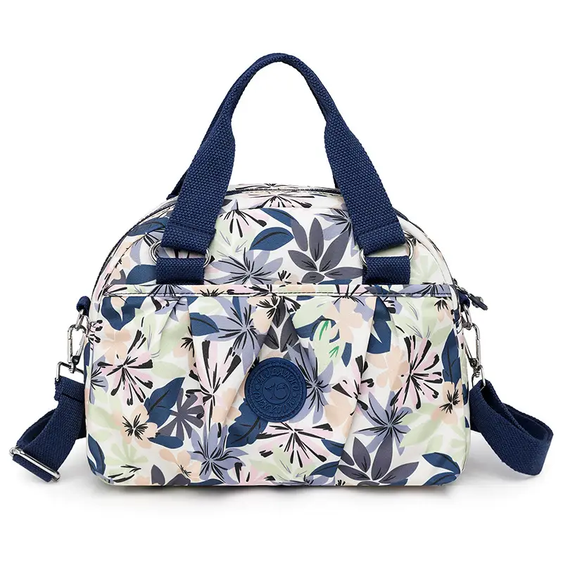 Printed Floral Crossbody Bag for Women Blue - Image 7
