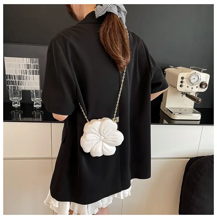 Matte Flower Shoulder Bag for Women — feature 20