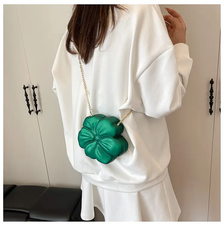 Matte Flower Shoulder Bag for Women — feature 24
