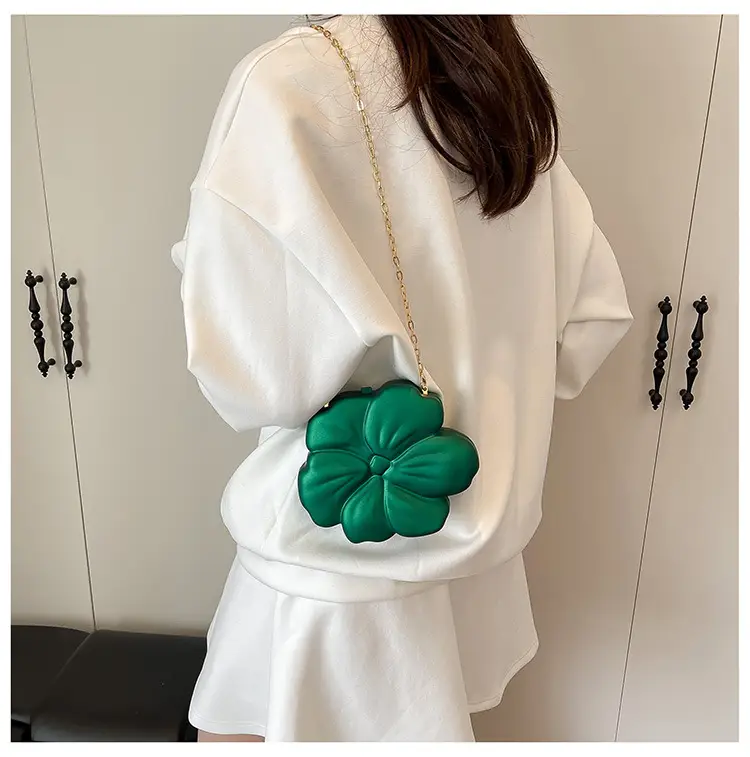 Matte Flower Shoulder Bag for Women — feature 25