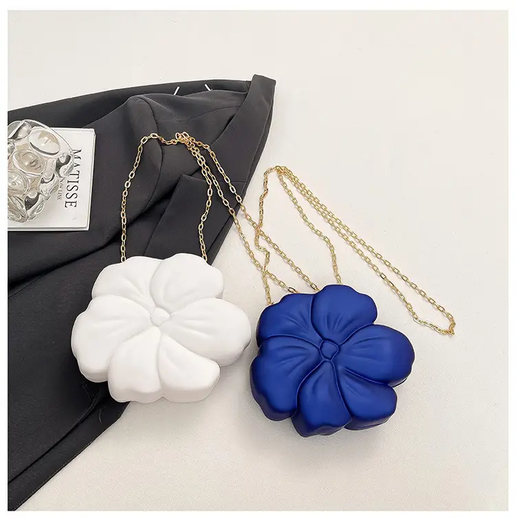 Matte Flower Shoulder Bag for Women — feature 28